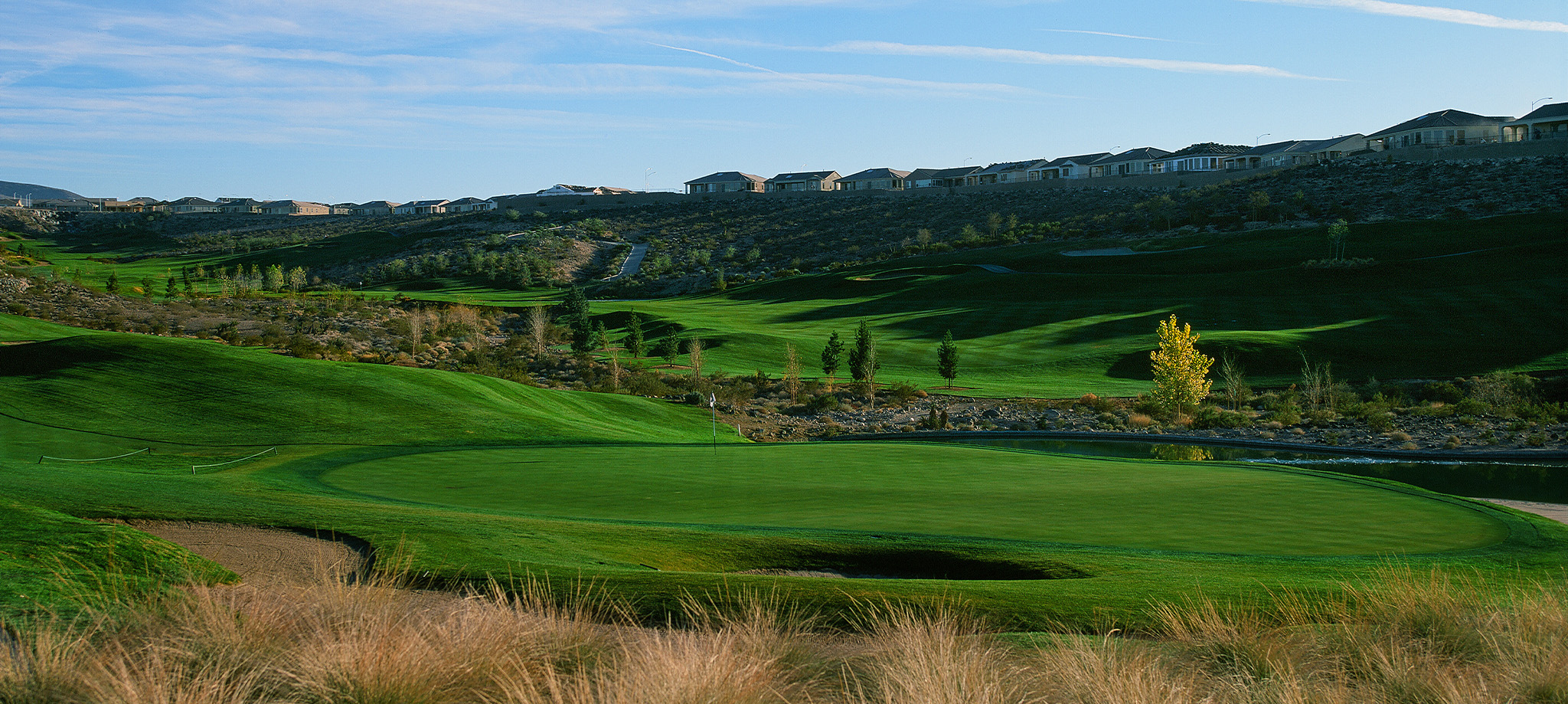 The Revere Golf Club fairways and Sun City Anthem ridge homes
